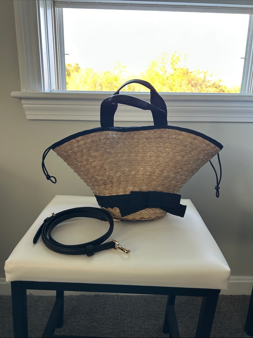 kate spade Woven Tote Bag